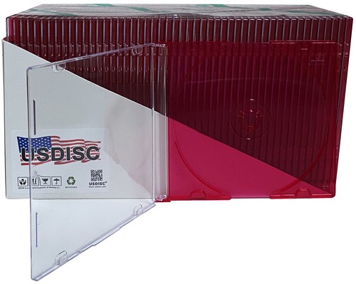 Usdisc jewel case slimline - jewel,