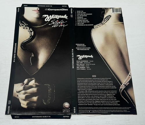 Whitesnake slide in rare - whitesnake,